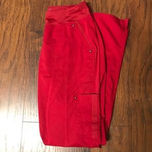 Purple label yoga scrub pants